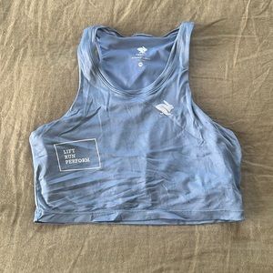 Rabbit x LRP crop w/ built-in bra